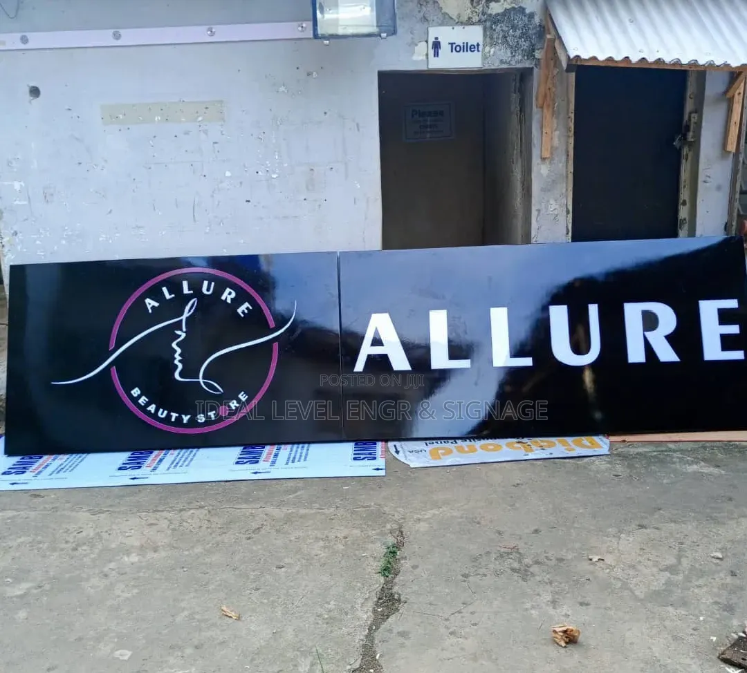 Fabricated 3D Logos