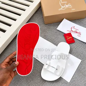Christian Louboutin Ladies’ Sandals – White Red Black