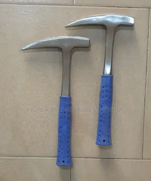 Rock Pick Hammer (Blue) Long Handle