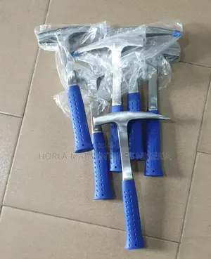 Rock Pick Hammer (Blue) Long Handle