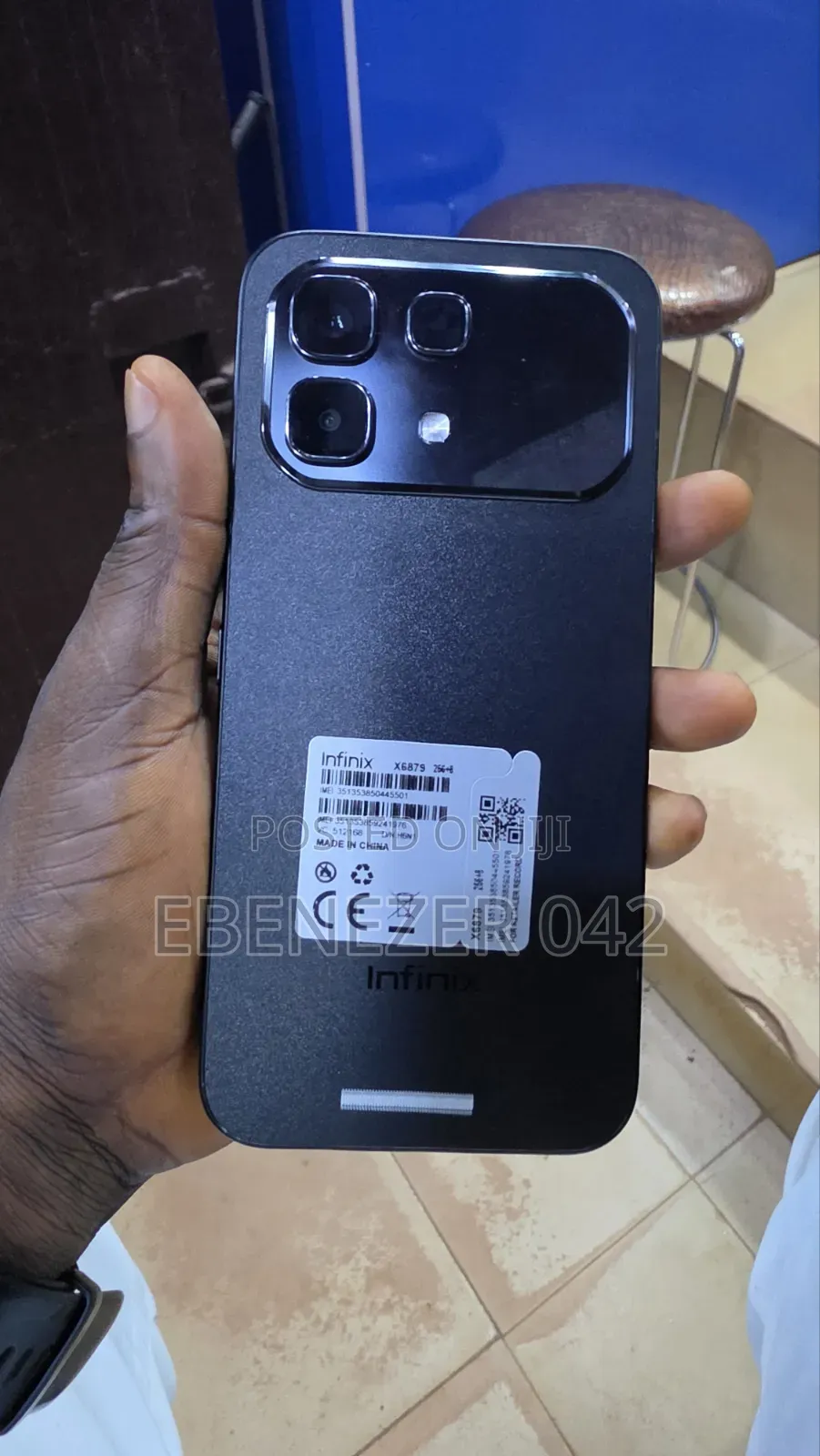 Infinix Note 60 256 GB Black
