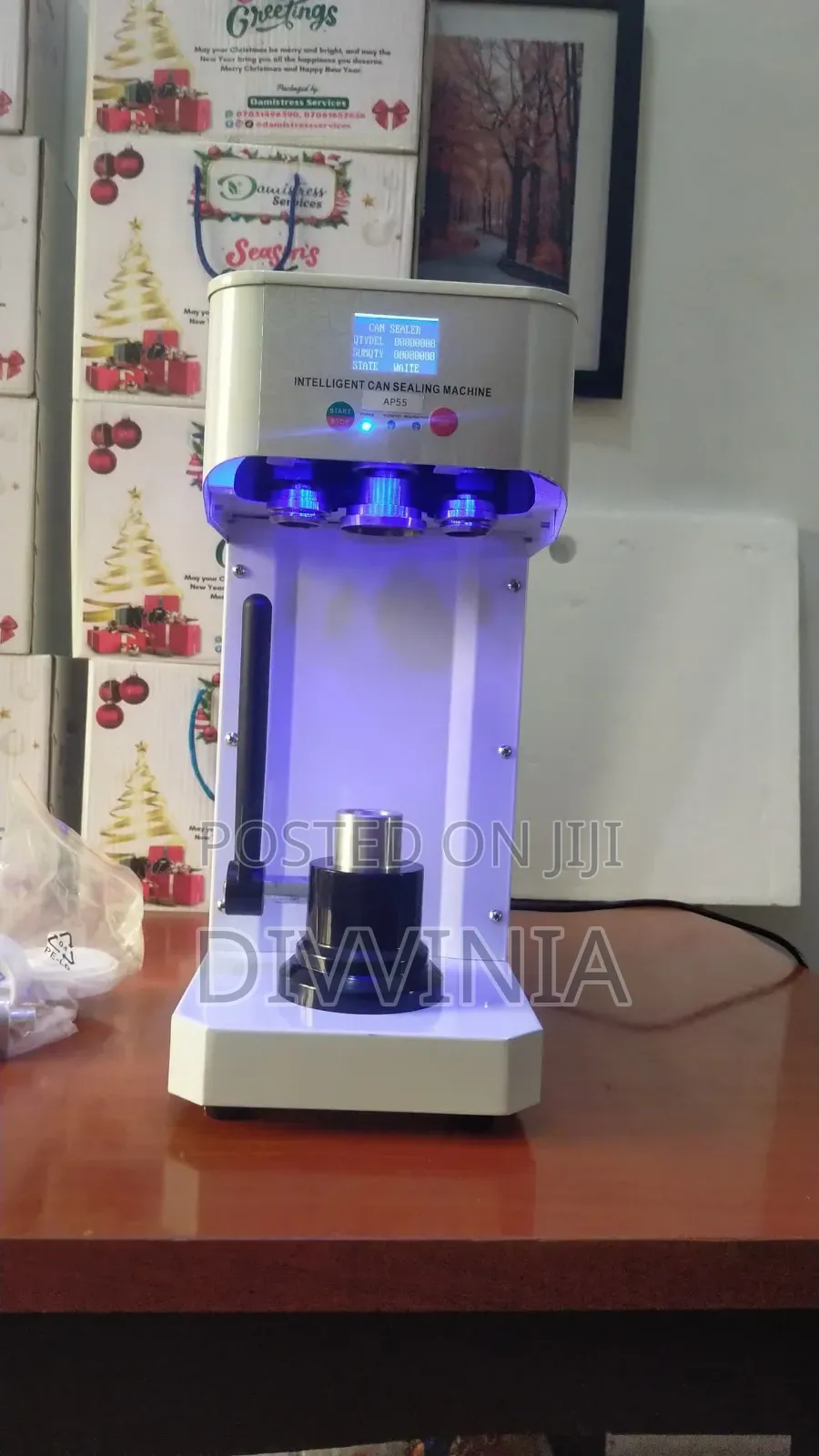 Semi-Automatic Can Sealing Machine