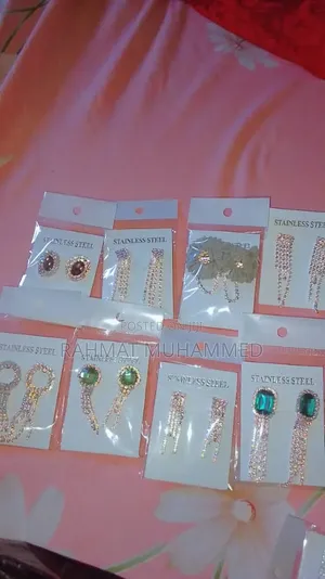 Earrings and Necklace