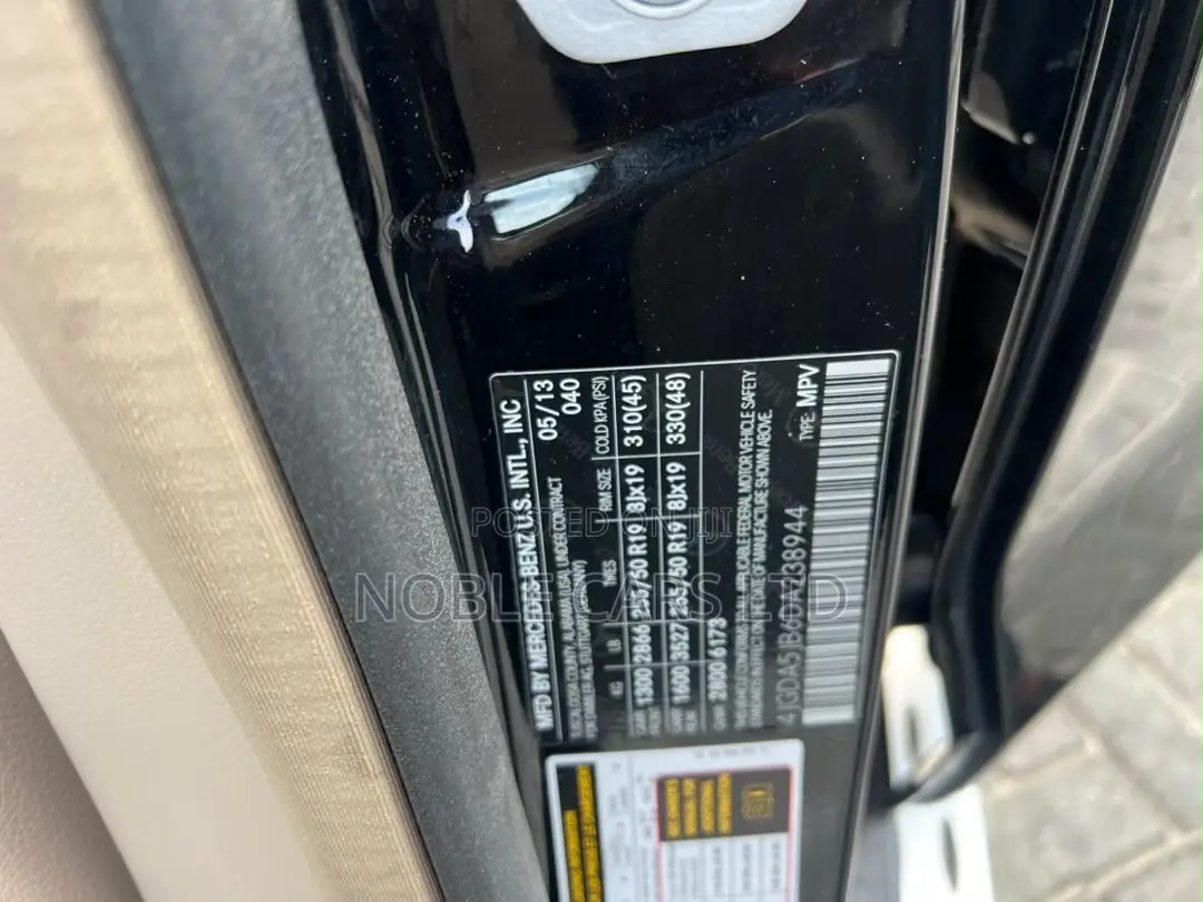 Mercedes-Benz M Class 2013 Black
