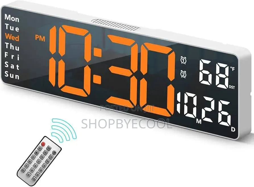 Digital Clock With Remote