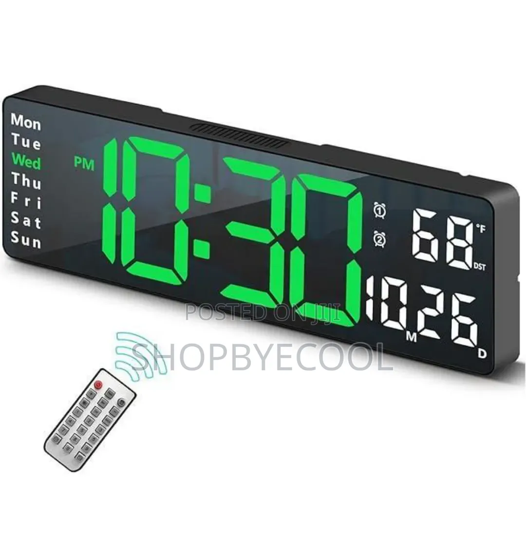 Digital Clock With Remote