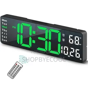Digital Clock With Remote