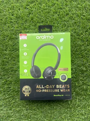 Brand New Oraimo BoomPop Air Wireless on-Ear Headphones - 80-Hours