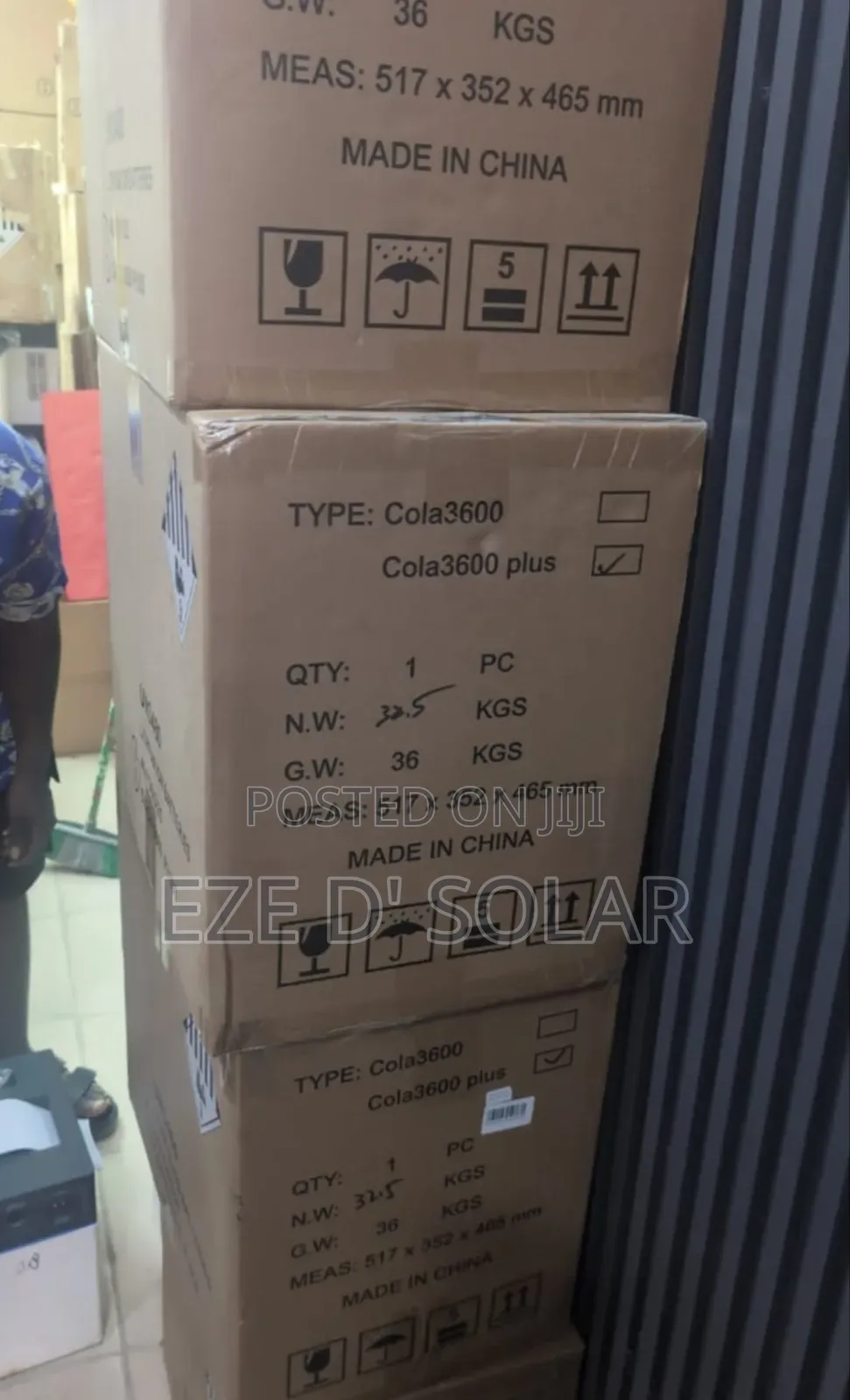 3.6kwh Colasolar Solar Generator.