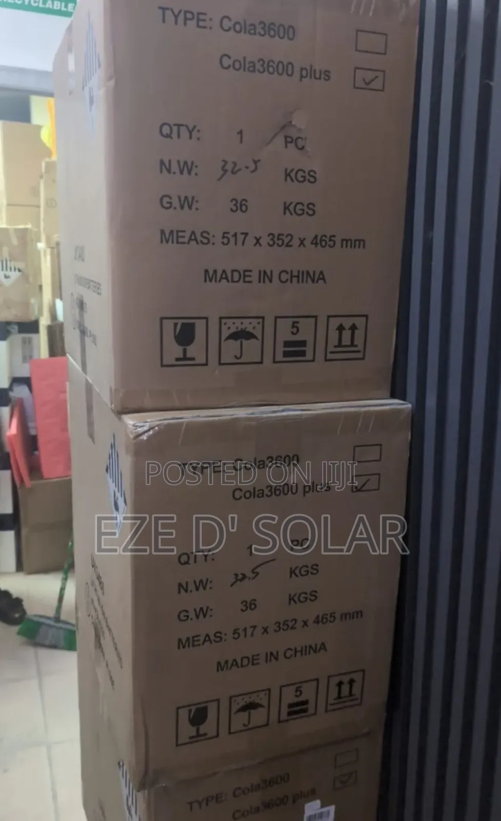 3.6kwh Colasolar Solar Generator.