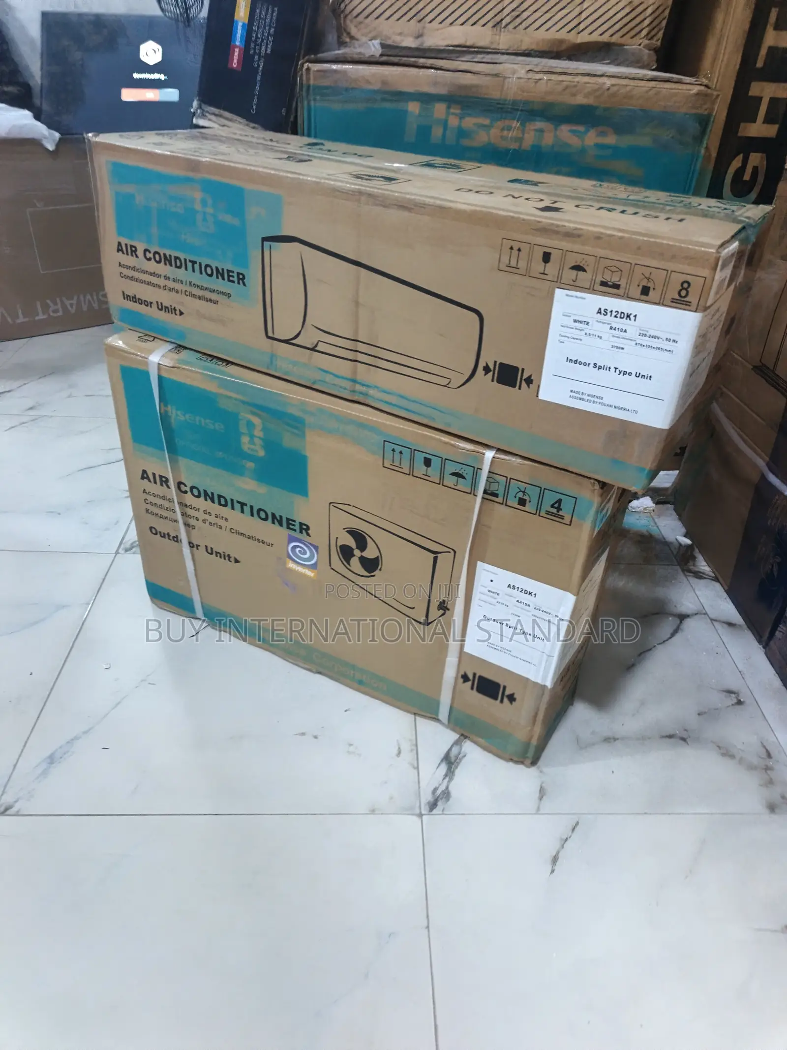 Hisense 1.5HP Inverter Split AC AS12DKI – Powerful Cooling System