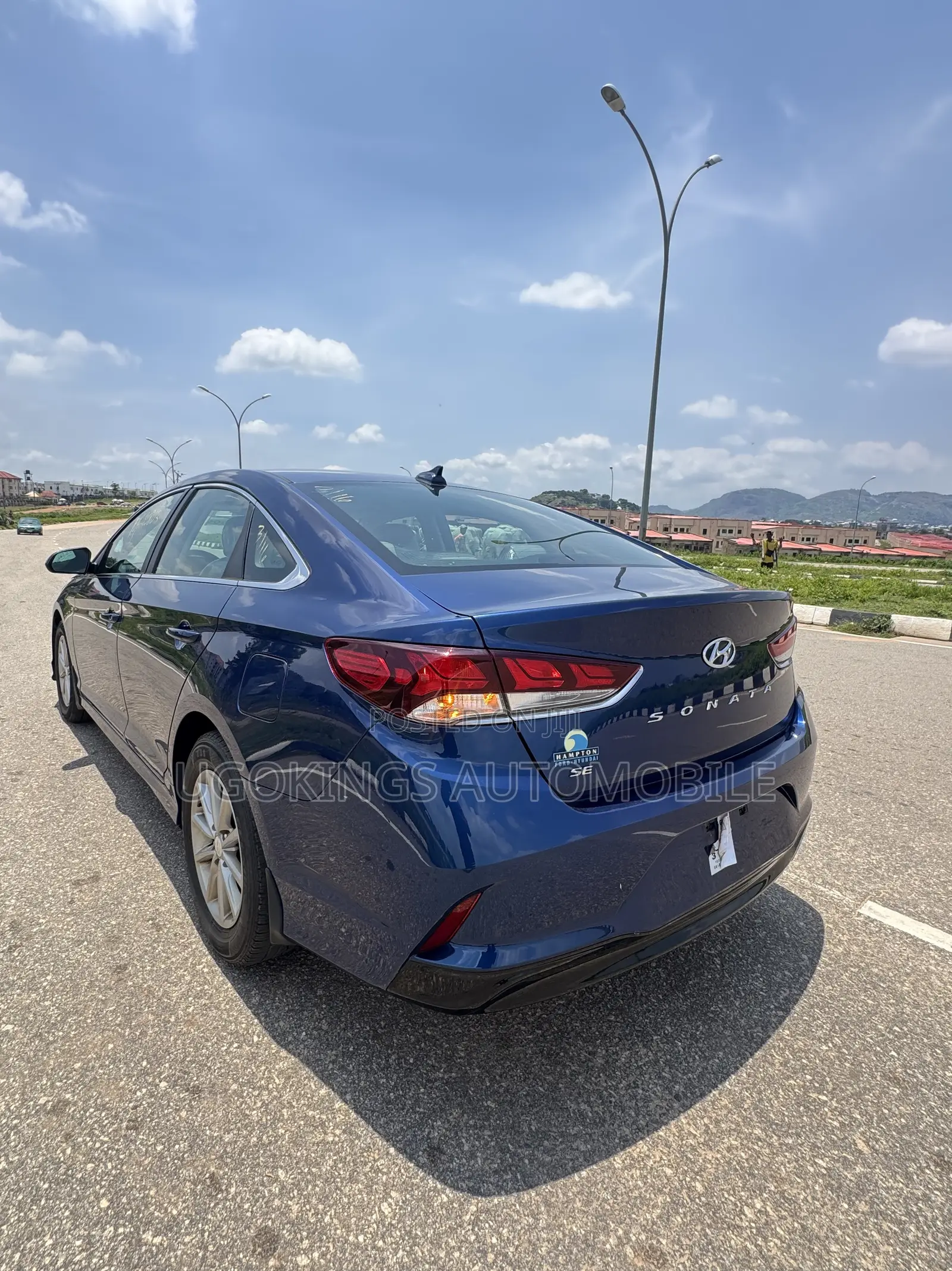 Hyundai Sonata 2019 Blue