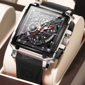 High Quality Poedagar Active Chronograph Rubber
 Watch