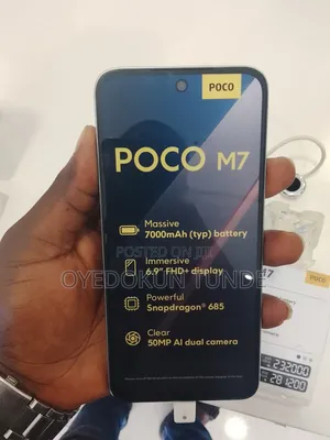 New Xiaomi Poco M7 256 GB Blue