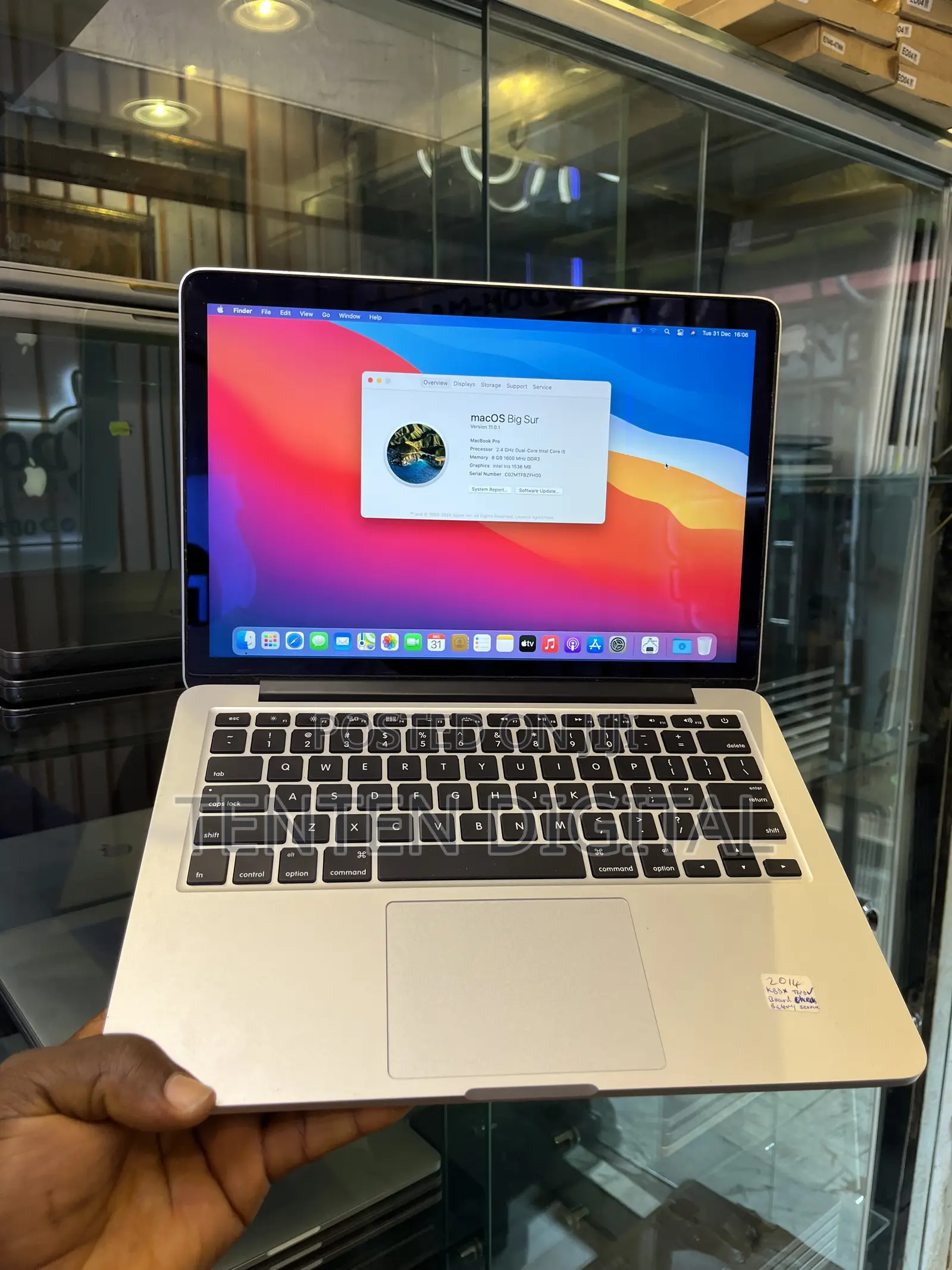 Laptop Apple MacBook Pro 2014 8GB Intel Core i5 SSD 256GB