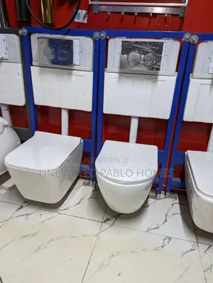 Modern Wall Hung WC Set