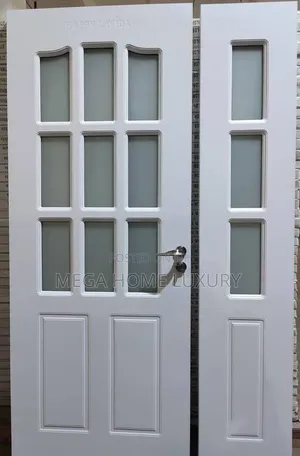 Original Glass Kitchen Exit Door