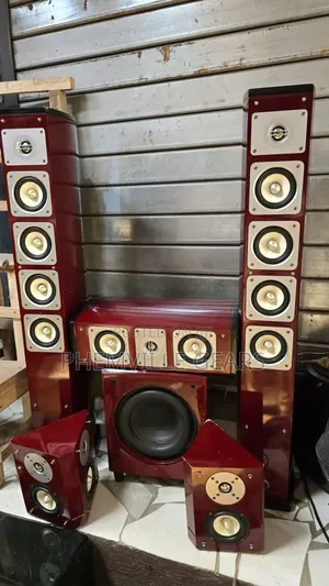 Uk Used Orpheo Tower Full Set Speakers