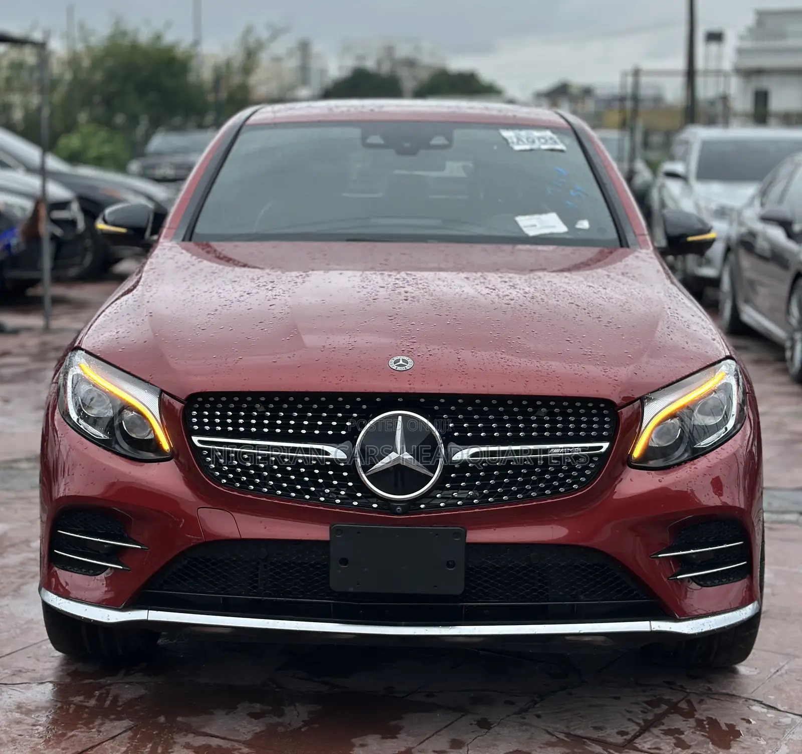 Mercedes-Benz GLC-Class 2017 Red