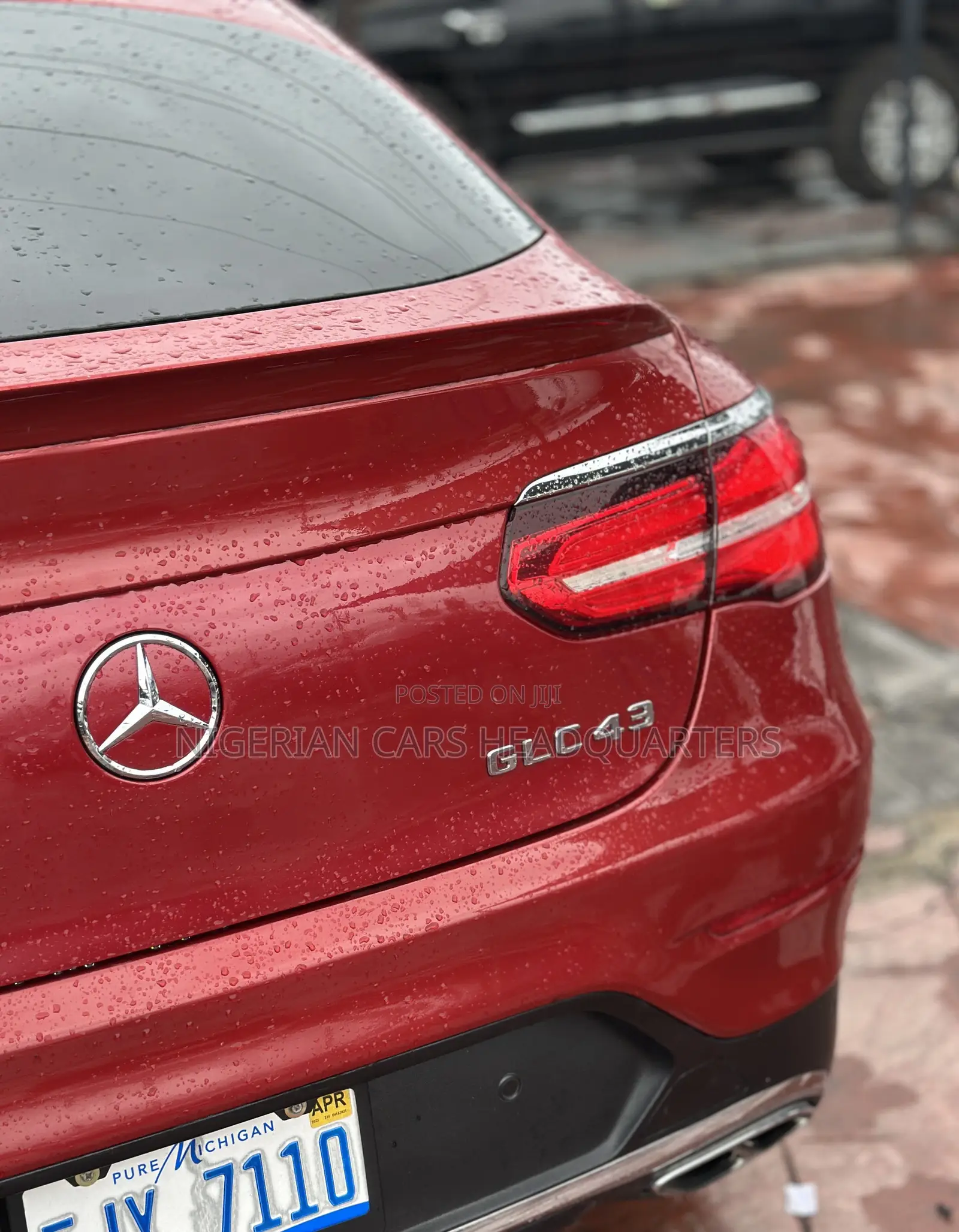 Mercedes-Benz GLC-Class 2017 Red