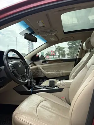 Hyundai Sonata Limited 4dr Sedan (2.4L 4cyl 6A) 2015 Red