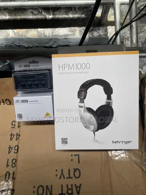 Behringer H400 Amp and Behringer Hpm1000 Headphone