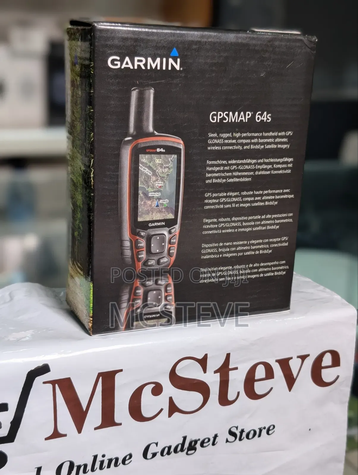 Garmin GPSMap 64s Handheld GPS Device