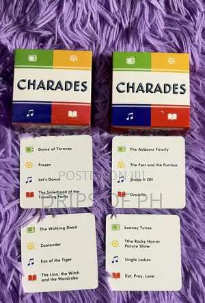 Charades Card Game