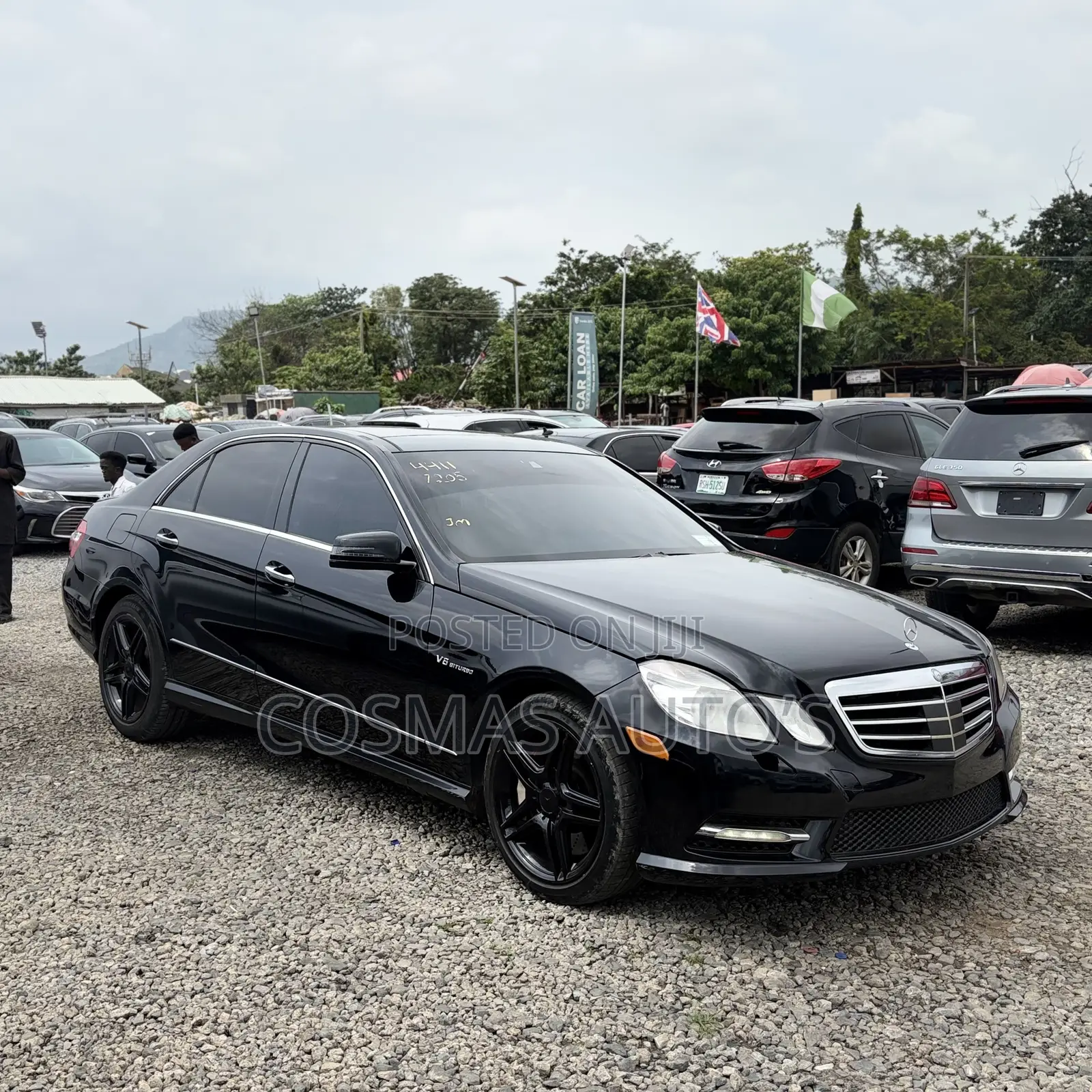Mercedes-Benz E550 2012 Black