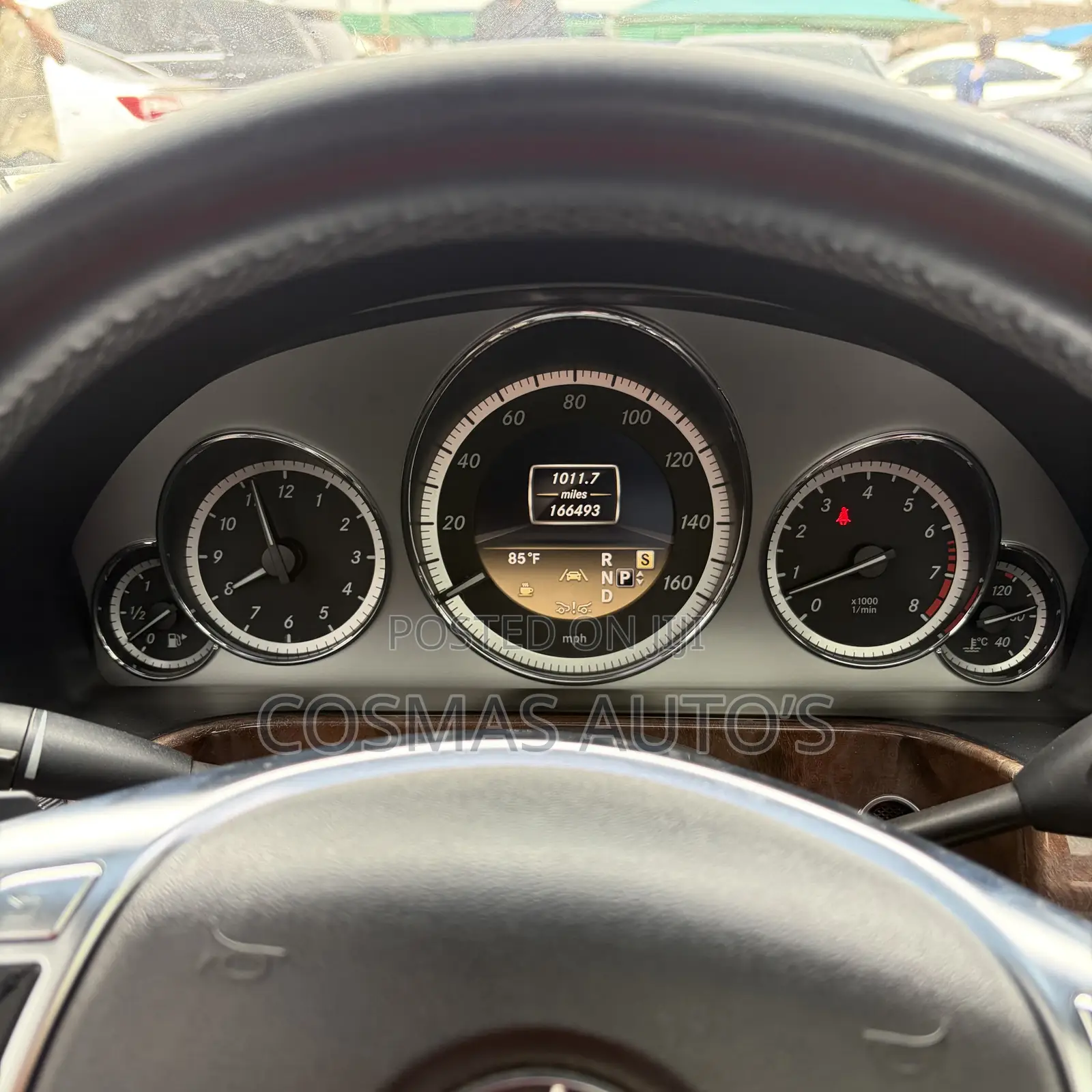 Mercedes-Benz E550 2012 Black