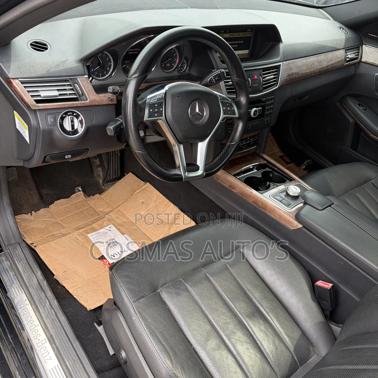 Mercedes-Benz E550 2012 Black