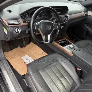 Mercedes-Benz E550 2012 Black