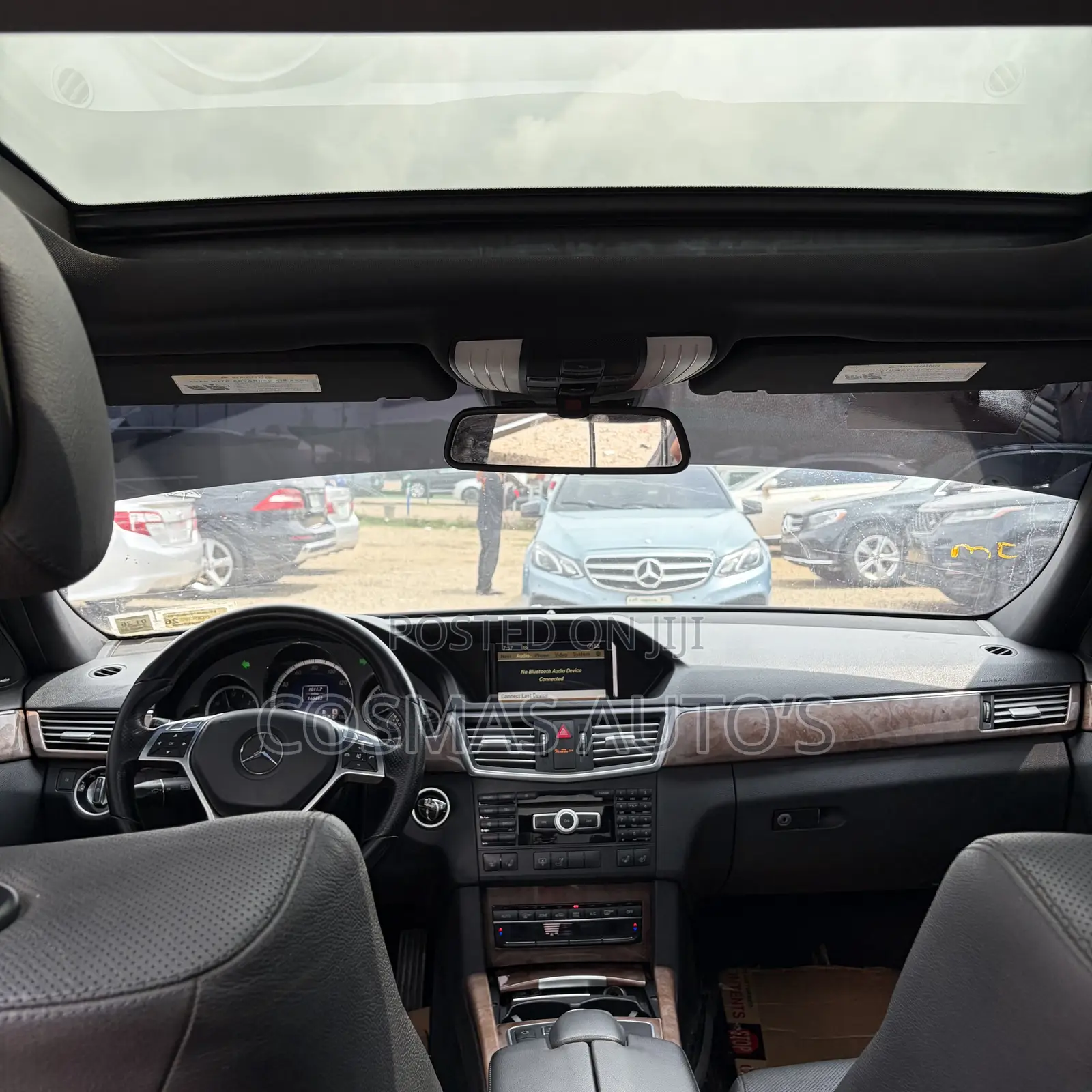 Mercedes-Benz E550 2012 Black