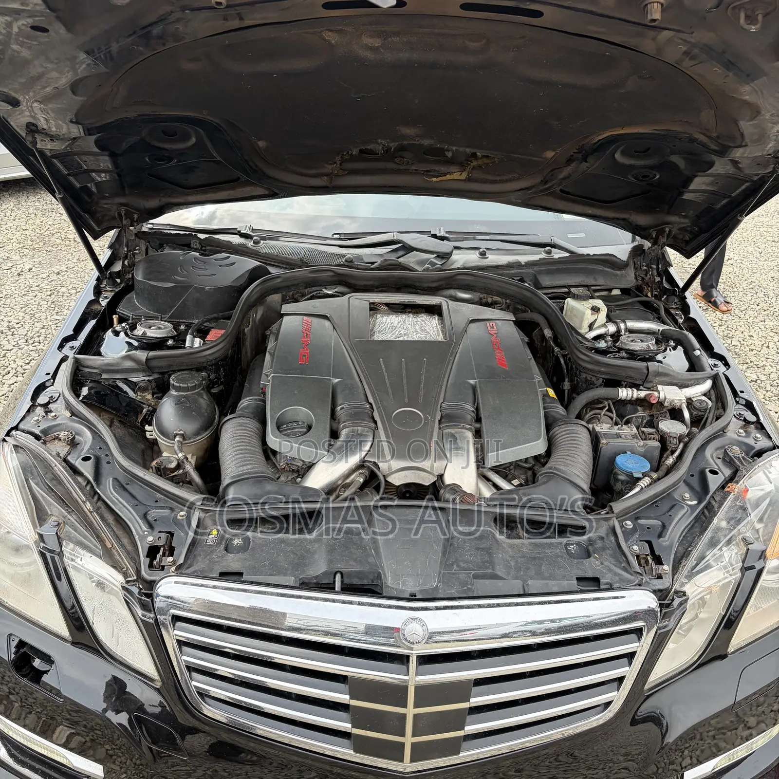 Mercedes-Benz E550 2012 Black