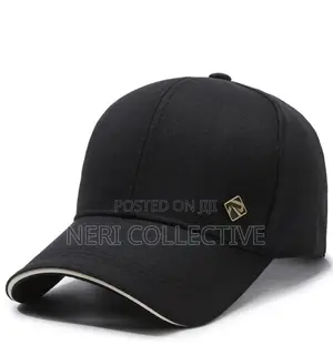 Minimalist Black Men’s Baseball Cap