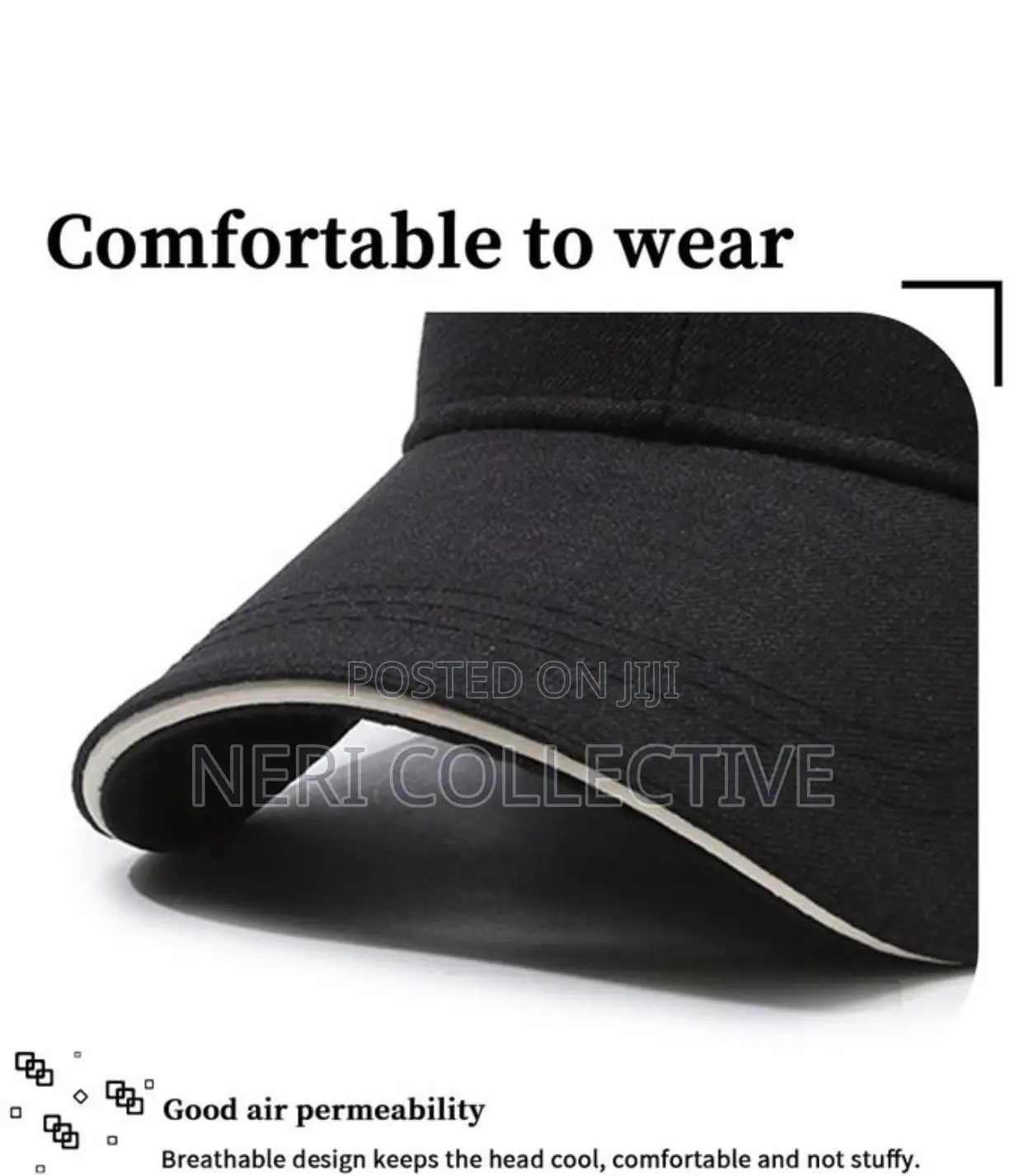 Minimalist Black Men’s Baseball Cap