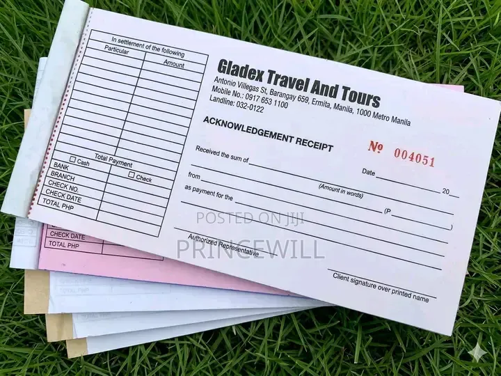 Invoice\Receipt Book Printing