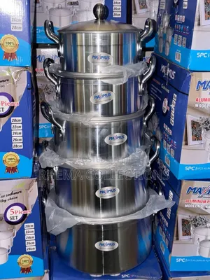 High-Quality 5-Piece Maximus Aluminum Polishing Pot Set
