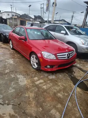 Mercedes-Benz C300 Sport 4Matic Sedan AWD (3.0L 6cyl 7A) 2010 Red