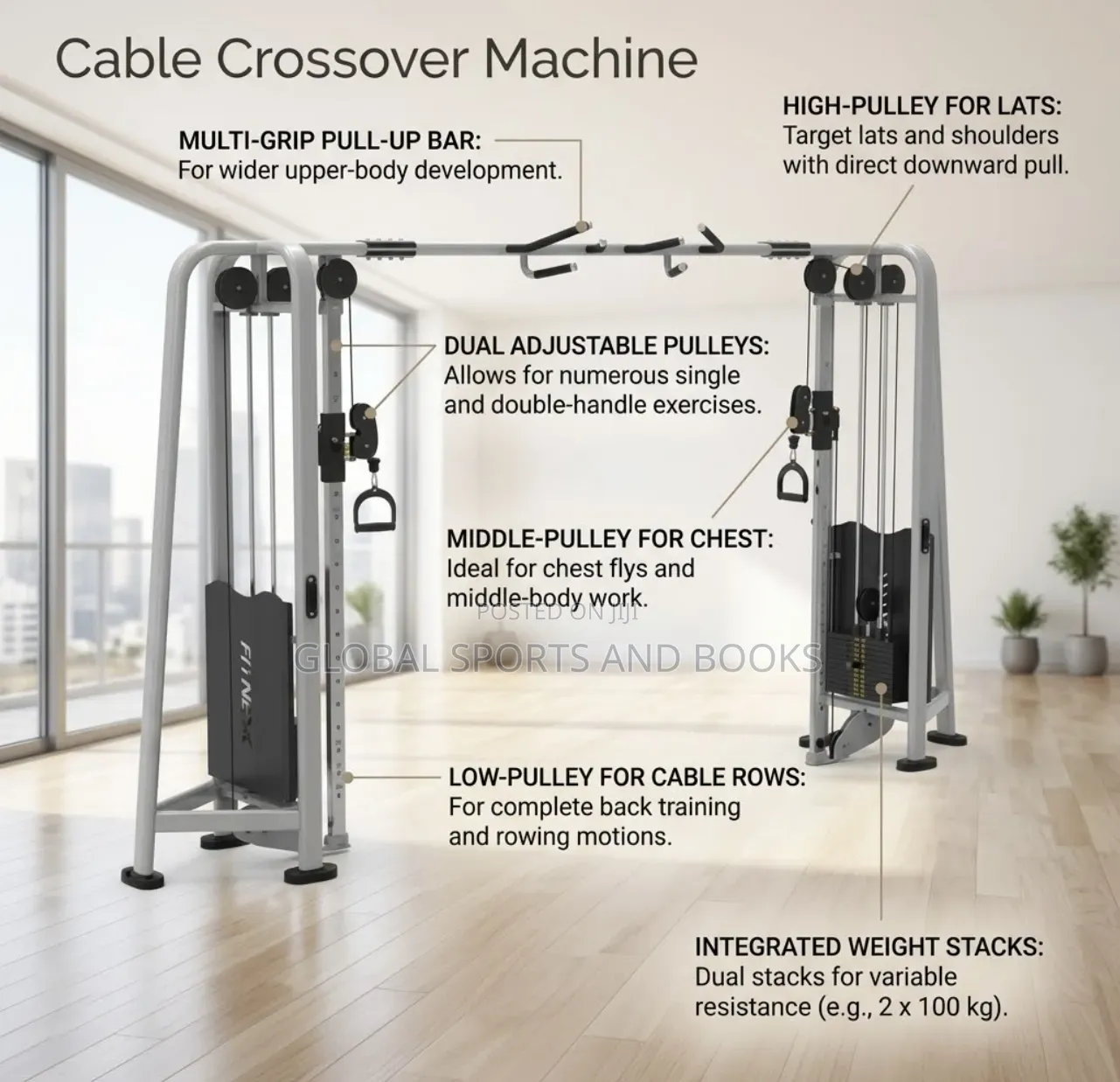 Cable Crossover Machine