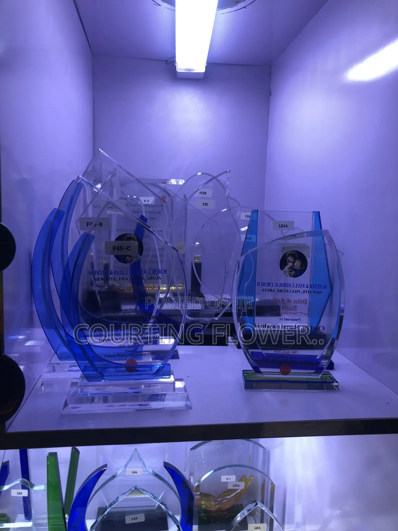 Awards and Plaque