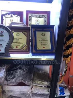 Awards and Plaque