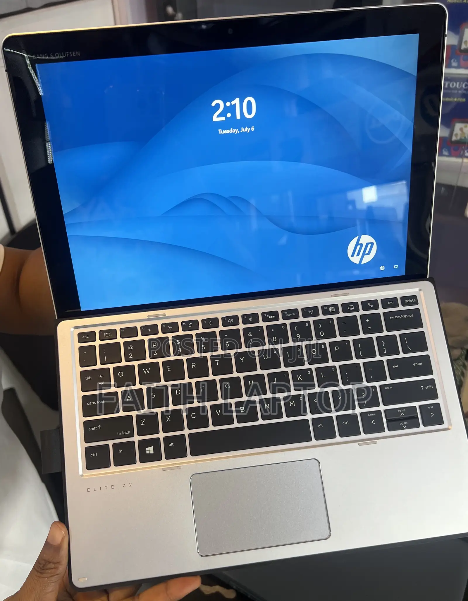 Laptop HP Elite X2 1012 8GB Intel Core i5 SSD 256GB