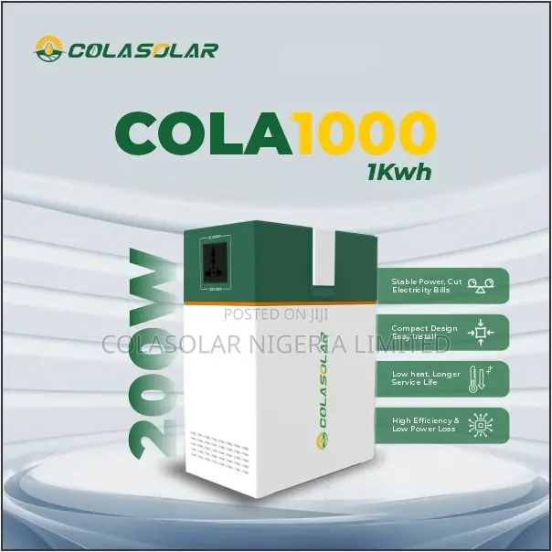 Colasolar Cola 1000 Solar Generator