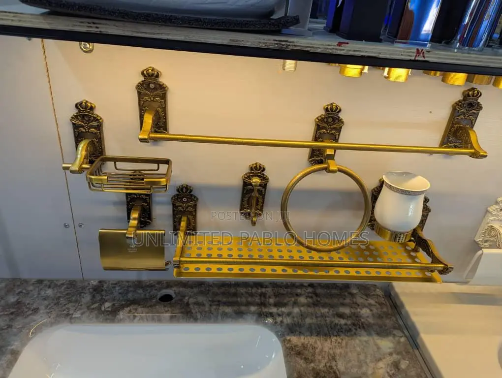Royal Antique Bathroom Accessories Set
