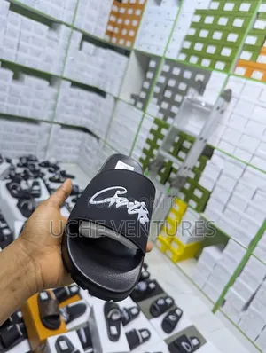 Palm Slippers Available as Seen
