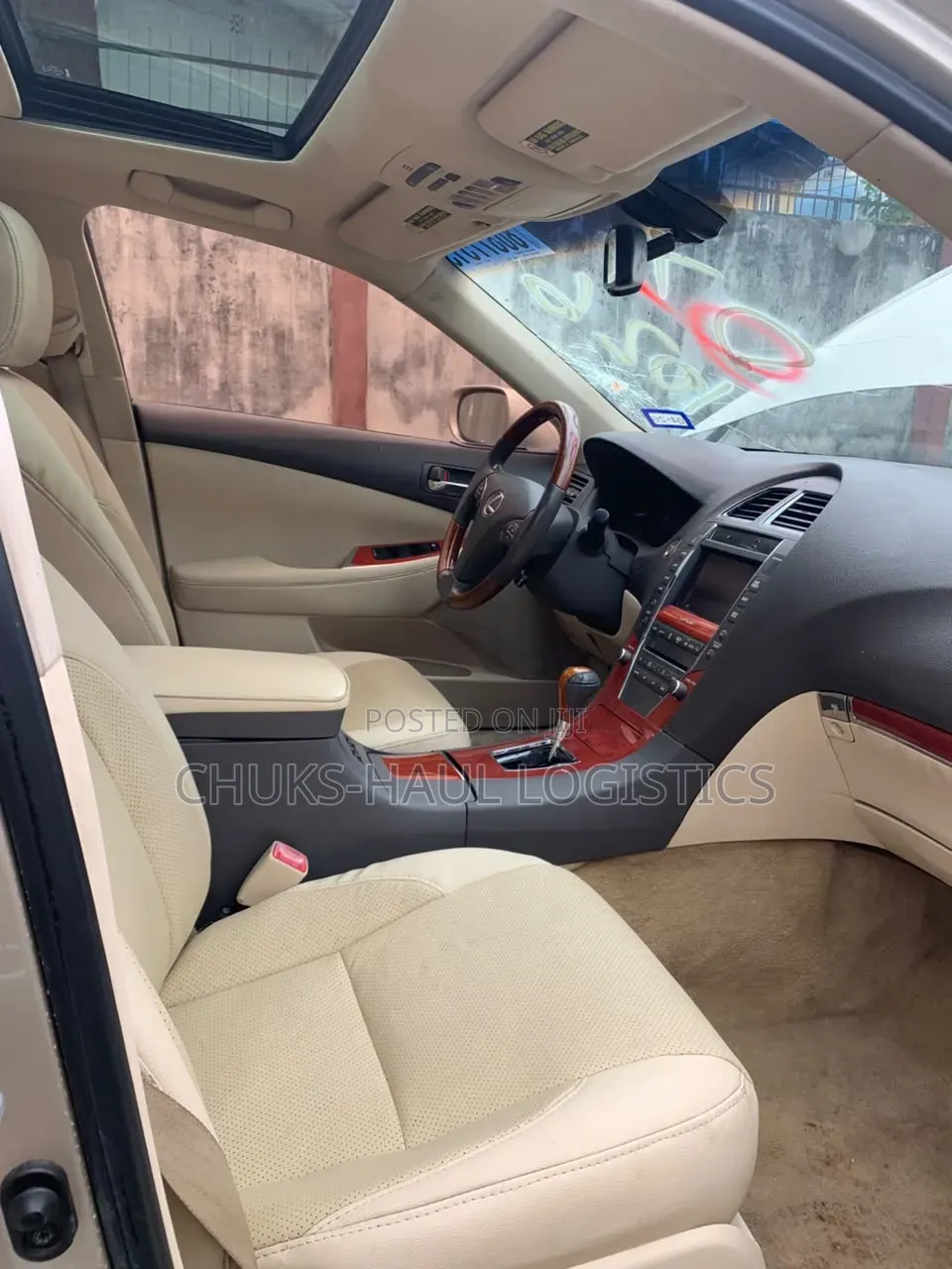 Lexus ES 350 2012 Gold