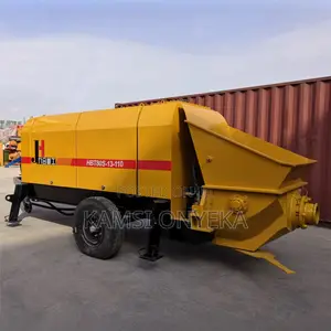 Portable Cement Concrete Pump Machine High Pressure