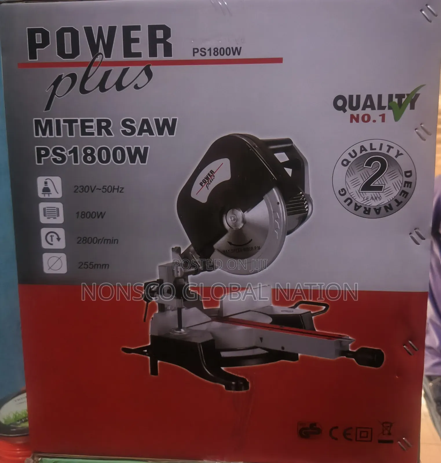 Power Plus Motor Miter Saw
