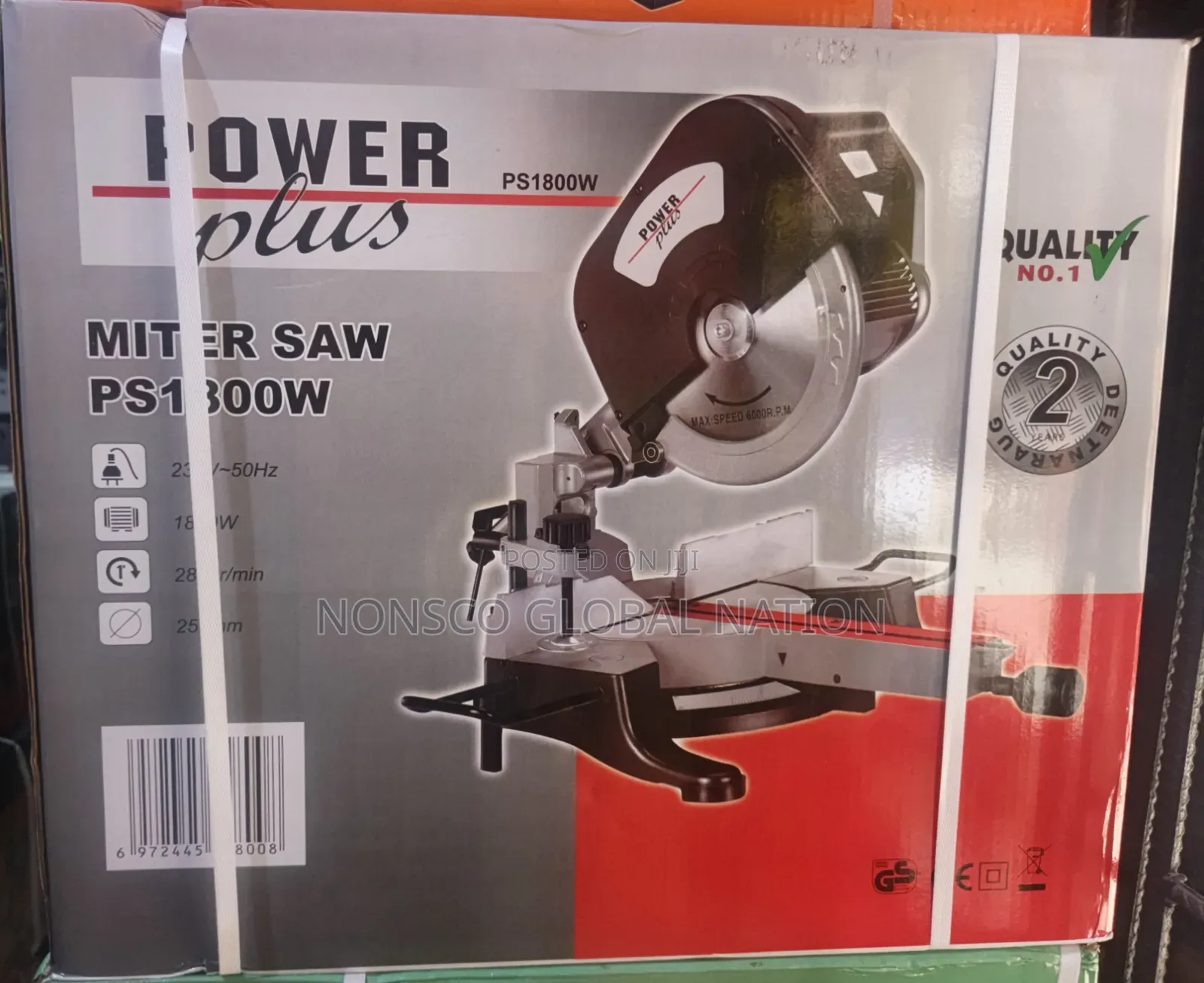 Power Plus Motor Miter Saw